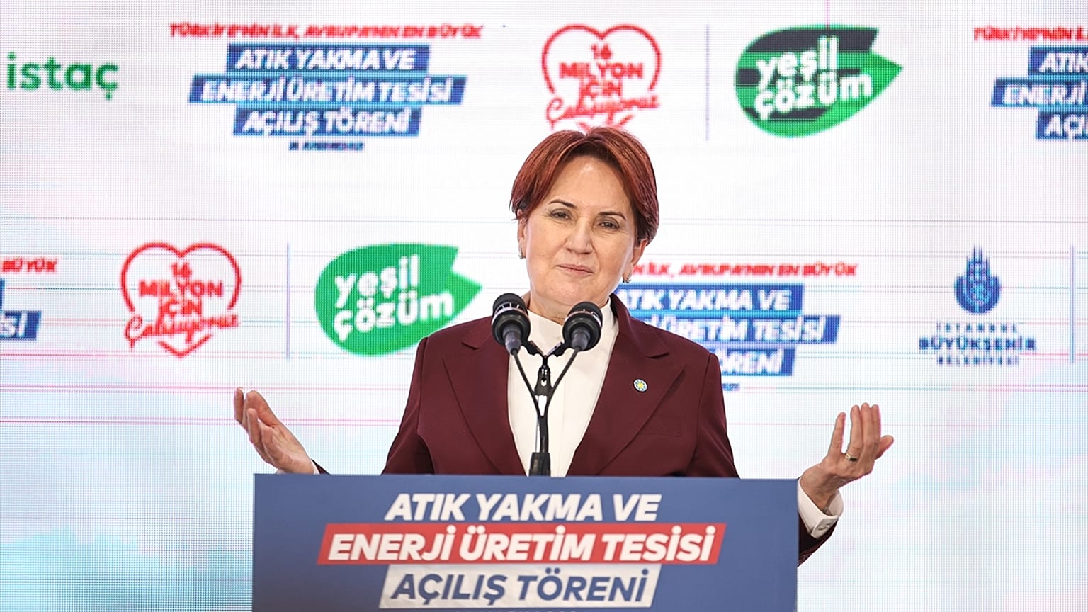 Meral Akşener, İBB programında konuştu