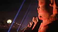 La Avenida de las Esfinges durante la ceremonia de inauguración, Luxor, Egipto 25/11/2021