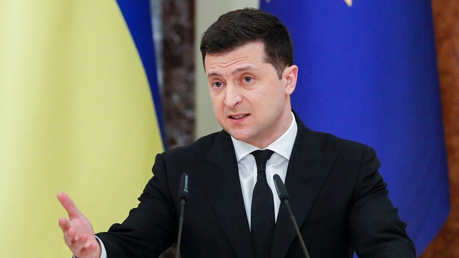 Ukrainian President Volodymyr Zelenskiy