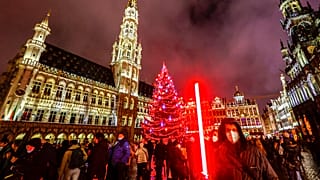 La Grand-Place de Bruxelles, le 26 novembre 2021