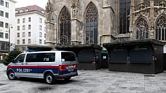 A police patrol in Vienna, Austria, Nov. 22, 2021.