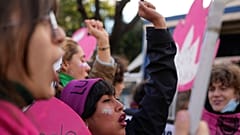 Gewalt gegen Frauen: Demonstration in Rom