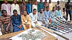 Boko Haram üyeliği süphelileri (Arşiv)