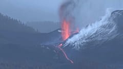 Der neue Abluss am Cumbre Vieja. Die Folgen sind noch unklar