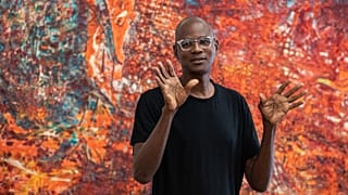 Mark Bradford explicou a inspiração da arte medieval nesta mostra
