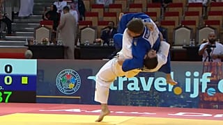 Arman Adamian with his winning Ippon at the Abu Dhabi Grand Slam - IJF