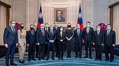 دیدار نمایندگان پارلمان های سه کشور حوزه بالتیک از تایوان
