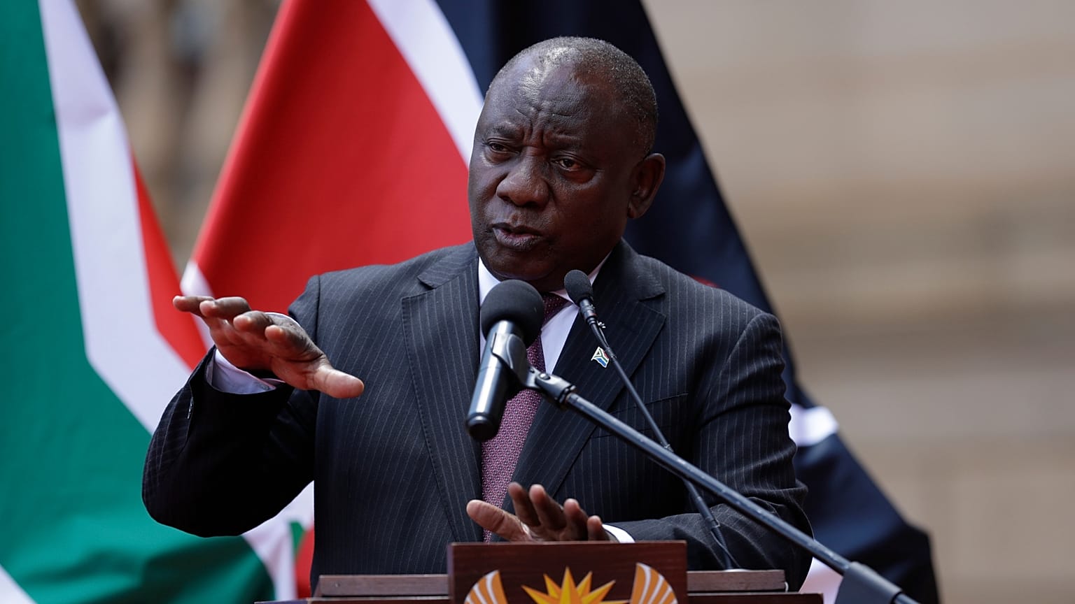 Güney Afrika Devlet Başkanı Ramaphosa