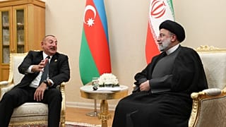 دیدار روسای جمهوری ایران و آذربایجان