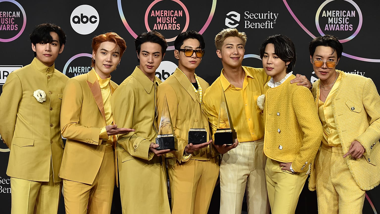 BTS won big at the American Music Awards last week