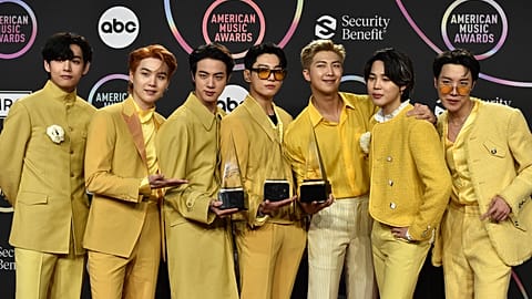 BTS won big at the American Music Awards last week