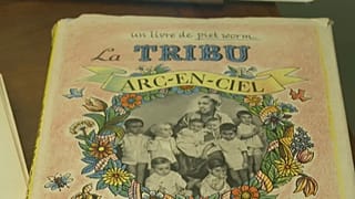 Imagen de un libro sobre la familia arcoiris de Josephine Baker
