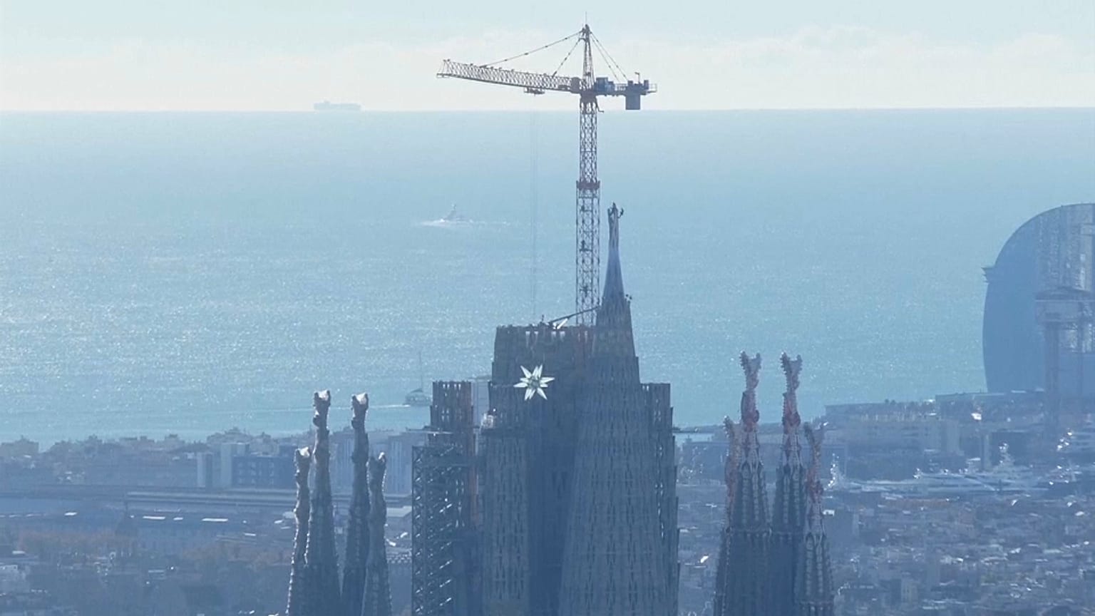 La Sagrada familia le 29 novembre 2021