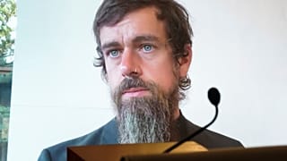 Jack Dorsey lors d'une audience devant le congrès américain en octobre 2020