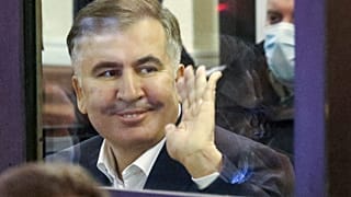 Mikheil Saakashvili was convicted in absentia of abuse of power during his presidency.