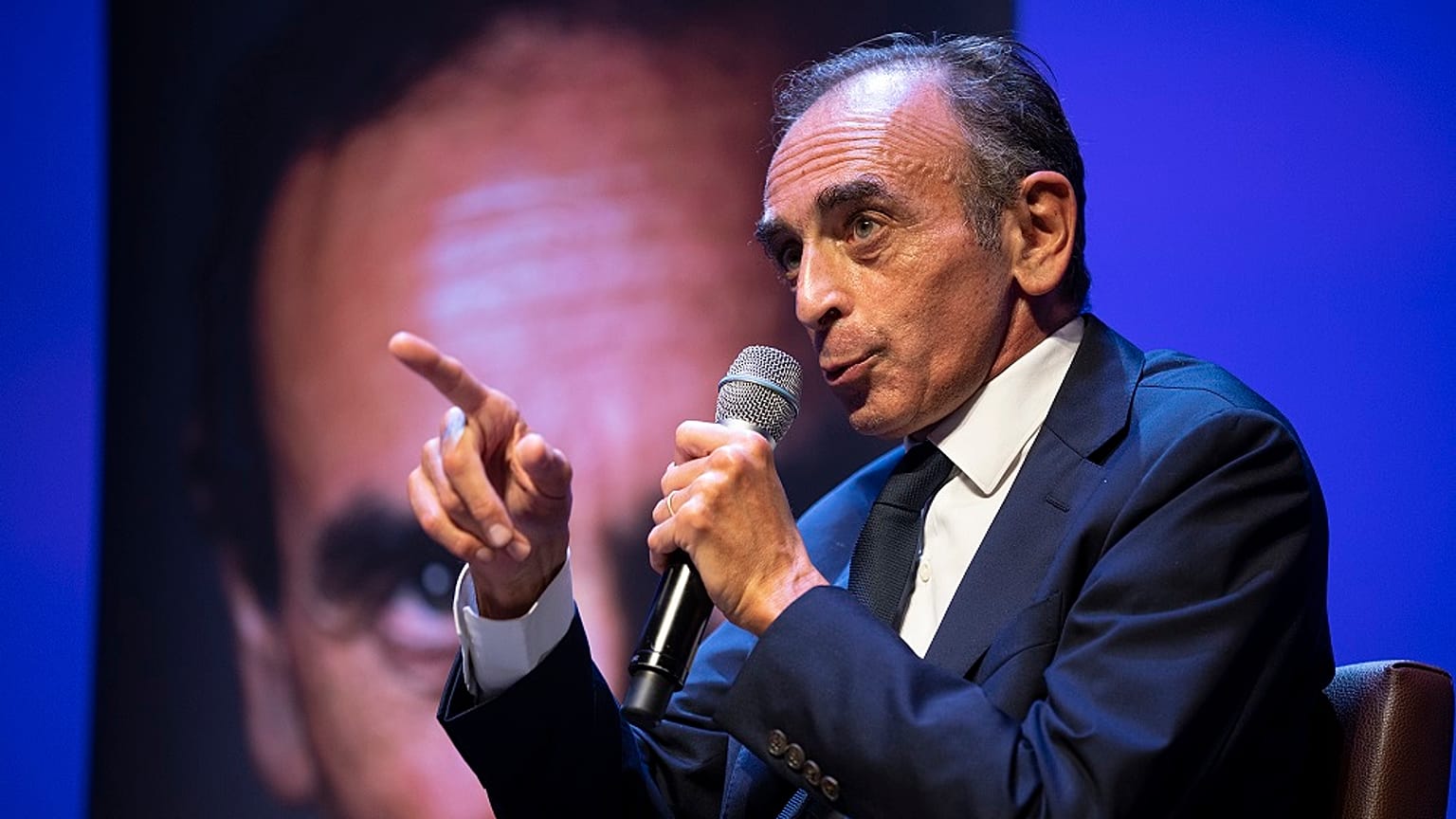 Zemmour während einer Veranstaltung in Toulon im September.