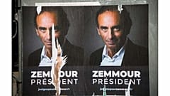 Eric Zemmour pankartları