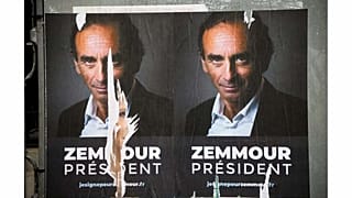 Eric Zemmour pankartları
