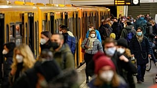 Der Berliner Bahnhof Friedrichstraße an diesem Dienstag
