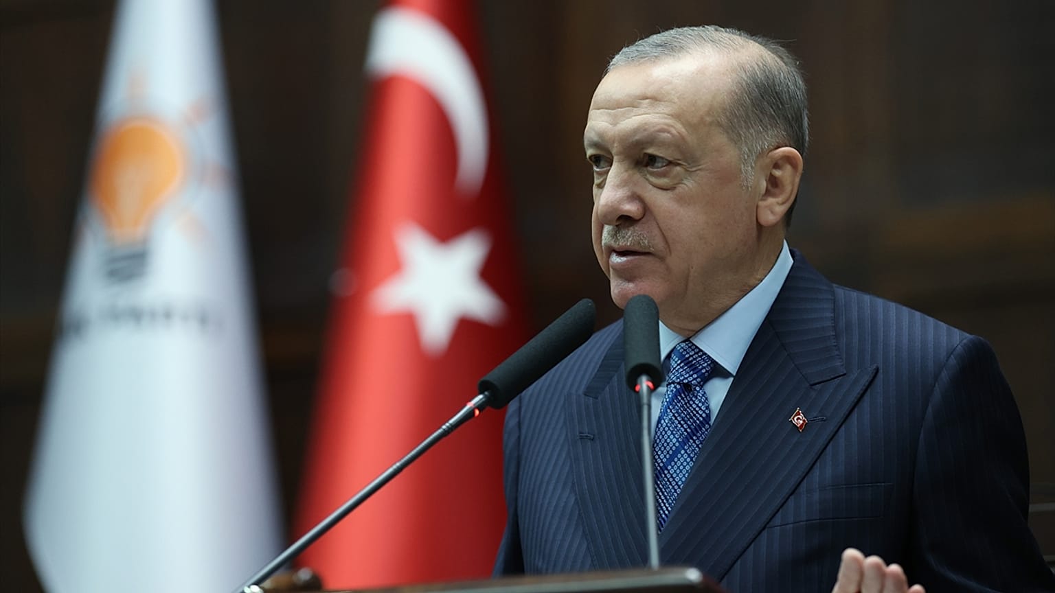 Cumhurbaşkanı ve AK Parti Genel Başkanı Recep Tayyip Erdoğan