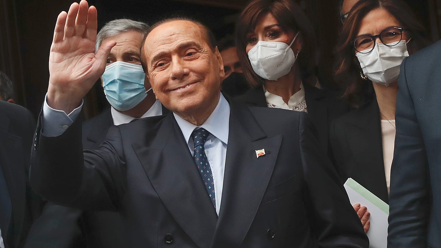 Former Italian Premier Silvio Berlusconi