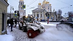 Уборка снега в Санкт-Петербурге