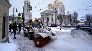 Уборка снега в Санкт-Петербурге