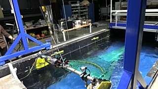 Die Schiffbauversuchsanstalt in Lorient in Nordfrankreich, wo smarte Netze ausprobiert werden