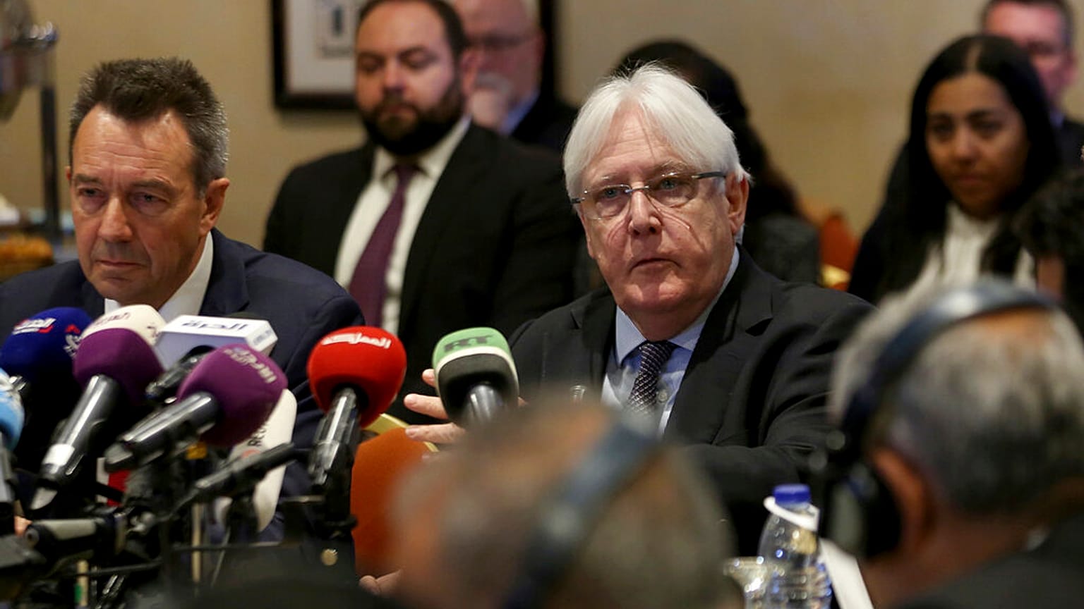 BM İnsani İşlerden Sorumlu Genel Sekreter Yardımcısı ve Acil Yardım Koordinatörü Martin Griffiths