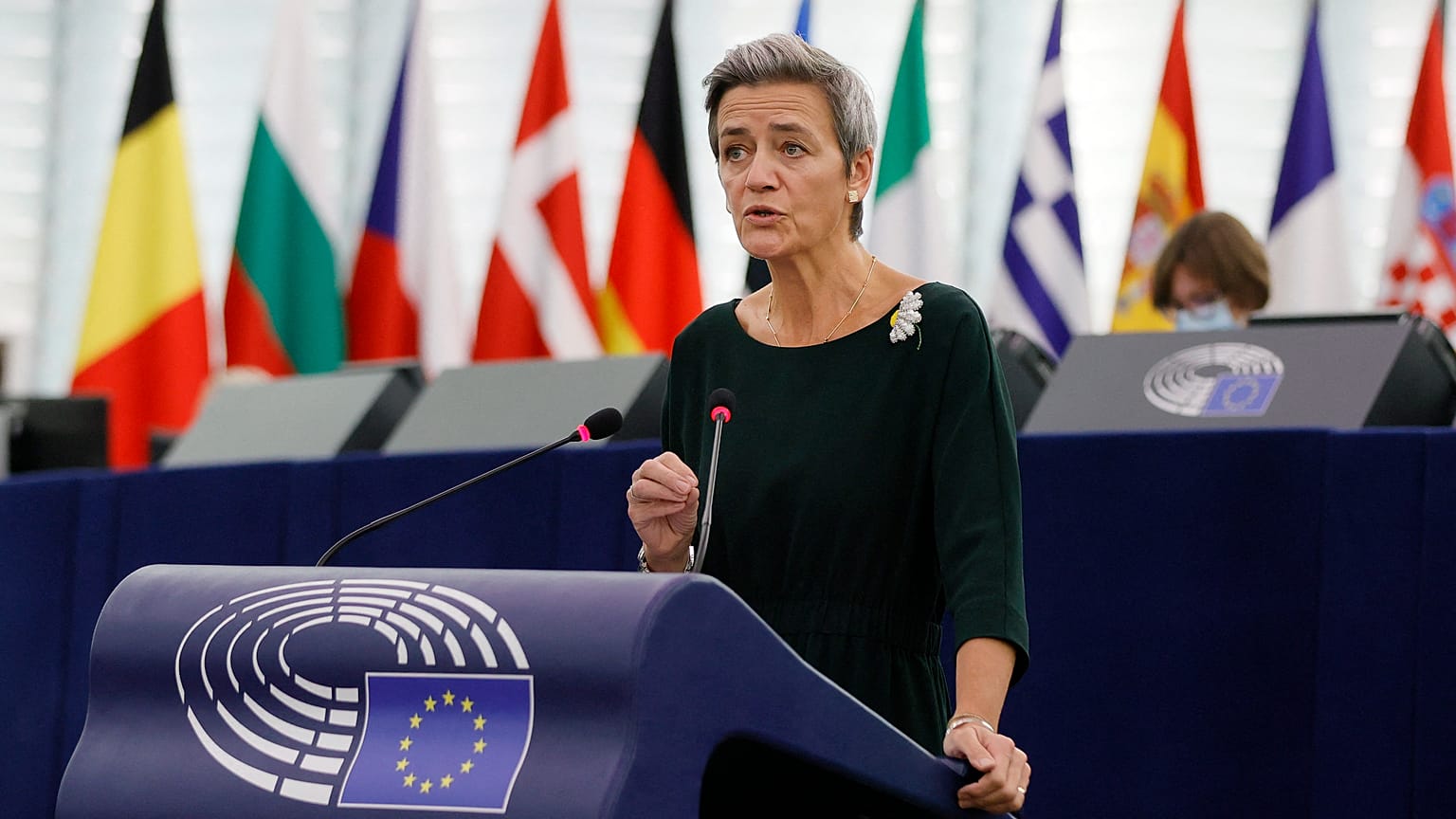 AB Komisyonu Başkan Yardımcısı Margrethe Vestager 