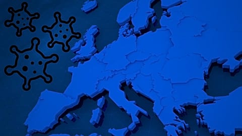 The Omicron COVID variant is spreading throughout the world with Europe one of the current hotspots.