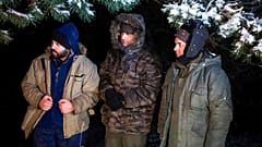 Három szíriai menedékkérő a határ lengyel oldalán