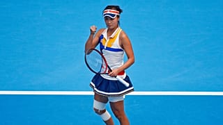 FILE - Peng Shuai of China reacts after scoring a point against Monica Niculescu of Romania during their women's singles match of the China Open tennis tournament.