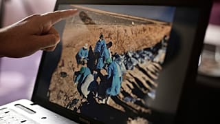 یک گور دسته‌جمعی در عراق