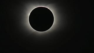 Total solar eclipse seen from Union Glacier, Antarctica