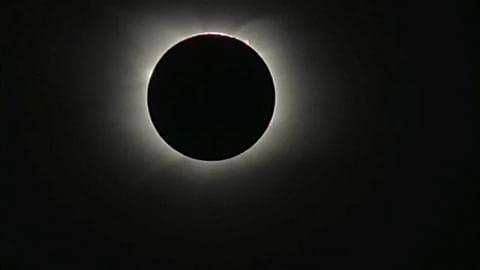 Total solar eclipse seen from Union Glacier, Antarctica
