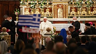 Papst Franziskus zu Besuch in Griechenland