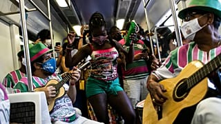 Pandemia não parou o Comboio do Samba
