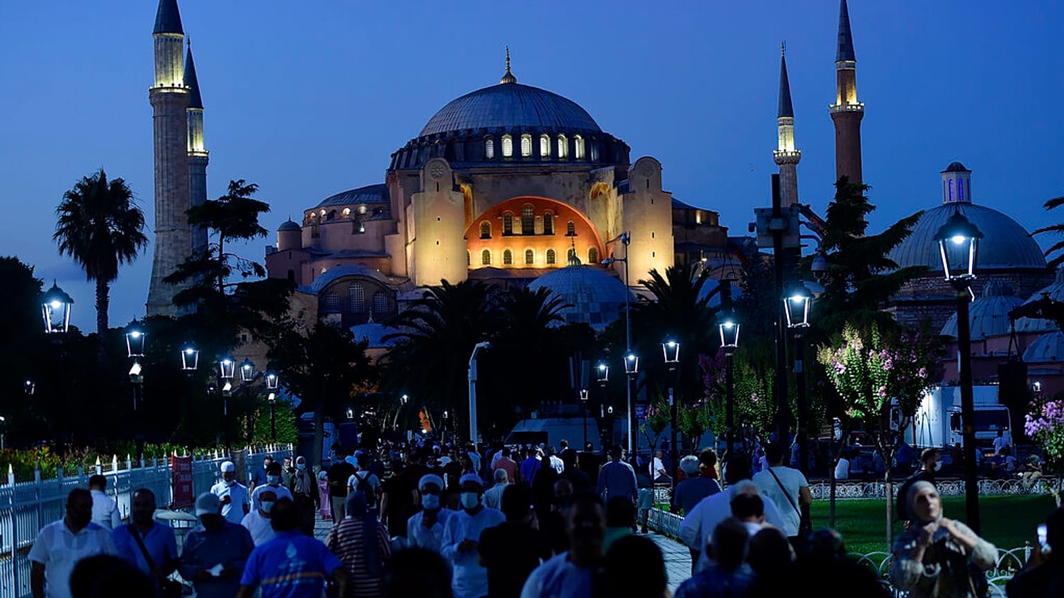 Η Αγία Σοφία στην Κωνσταντινούπολη