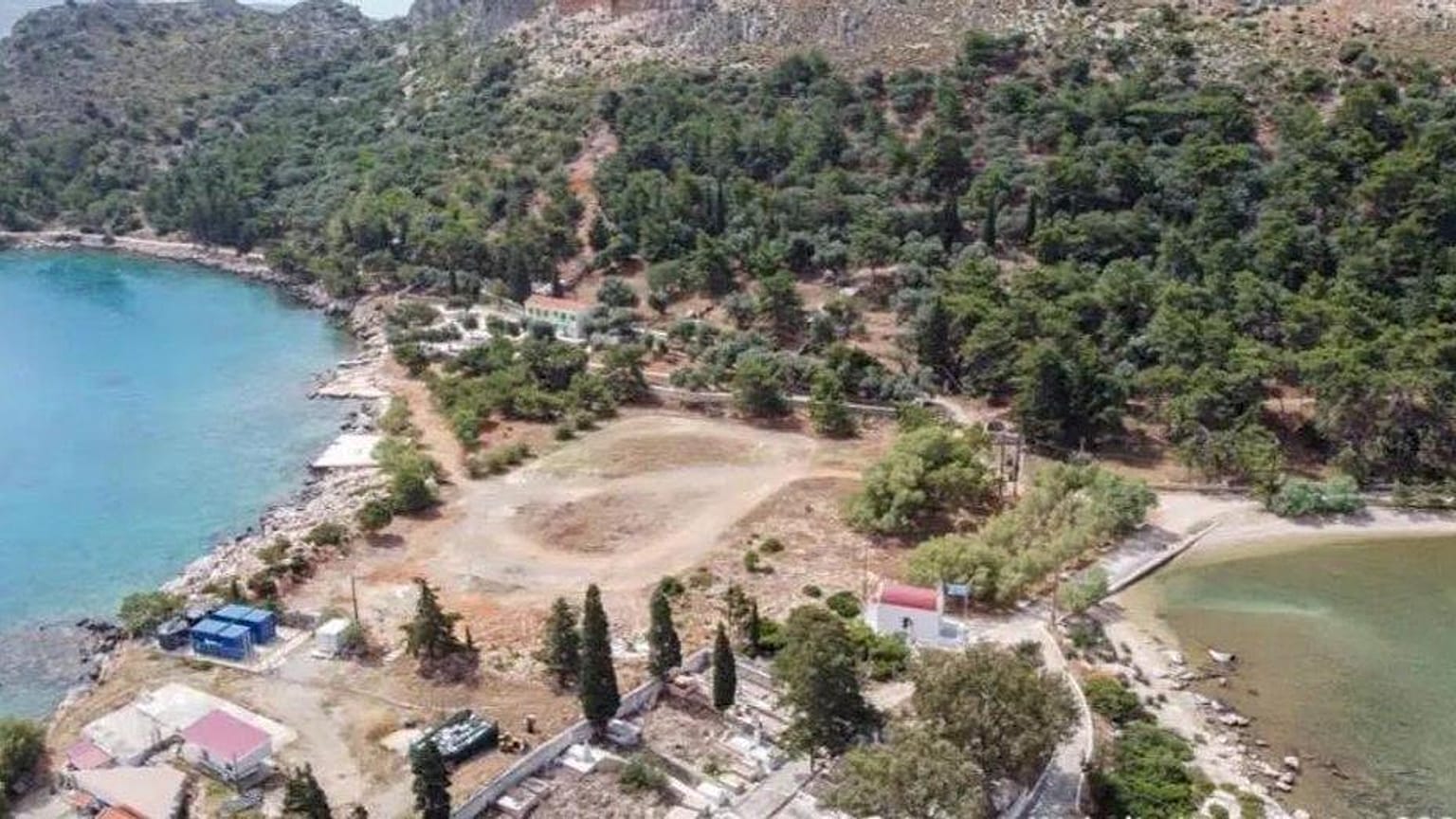 Το σημείο όπου θα κατασκευαστεί το νέο γήπεδο ποδοσφαίρου στο Καστελλόριζο