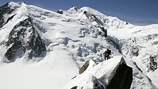 Avrupa'nın ve Alp Dağları'nın en yüksek noktası olan Mont Blanc Dağı