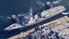 Japan's Maritime Self-Defense Force Aegis destroyer Kongou