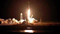 A SpaceX Falcon 9 rocket lifts off from Launch Complex 39A at the Kennedy Space Center in Cape Canaveral, Fla., Thursday, Dec. 9, 2021.