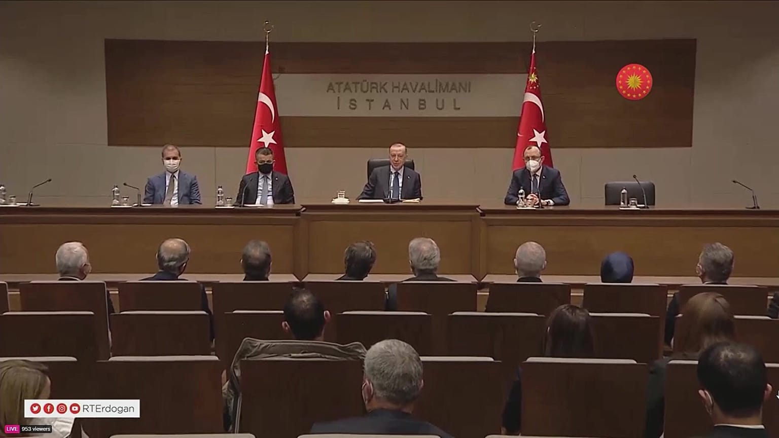 الرئيس التركي رجب طيب إردوغان.