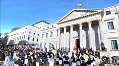 Acto de celebración del 43º aniversario de la Constitución española