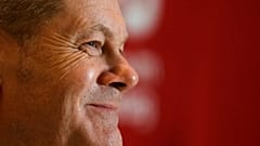 Le nouveau chancelier allemand, Olaf Scholz - Photo prise à Berlin (Allemagne), le 17/11/2021