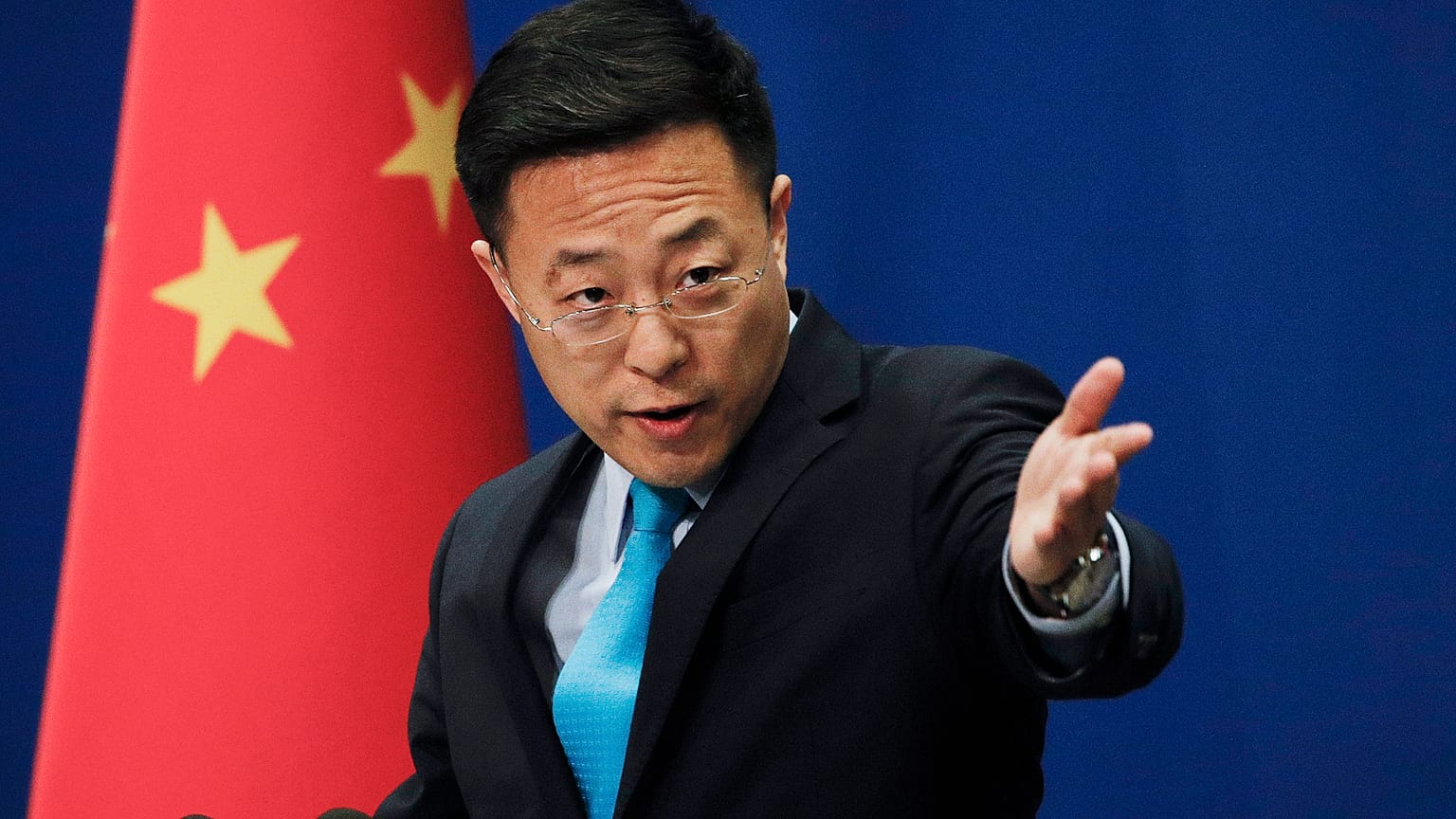 Çin Dışişleri Bakanlığı Sözcüsü Zhao Lijian