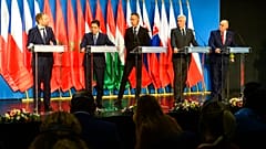 Jakub Kulhanek, Nasser Bourita, Szijjártó Péter, Ivan Korcok, Zbigniew Rau 