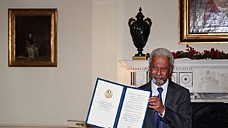Gurnah, 72, won the Literature Prize for his novels unflinchingly portraying the effects of colonialism and the plight of refugees