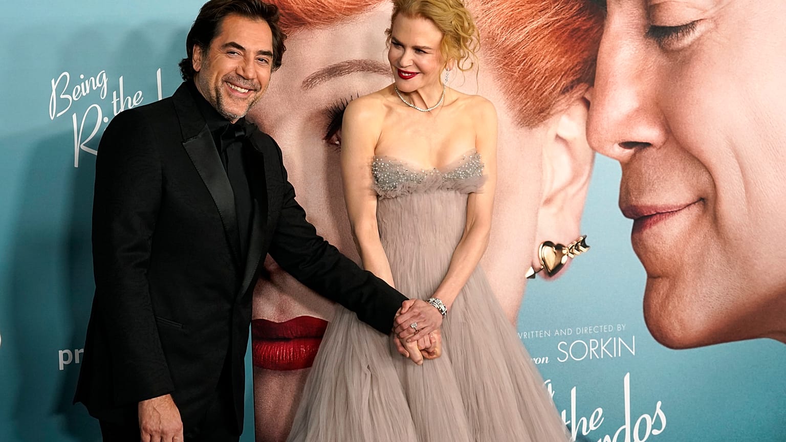 Javier Bardem y Nicole Kidman, coprotagonistas de "Being the Rciardos", 7/12/2021, Los Angeles, Estados Unidos